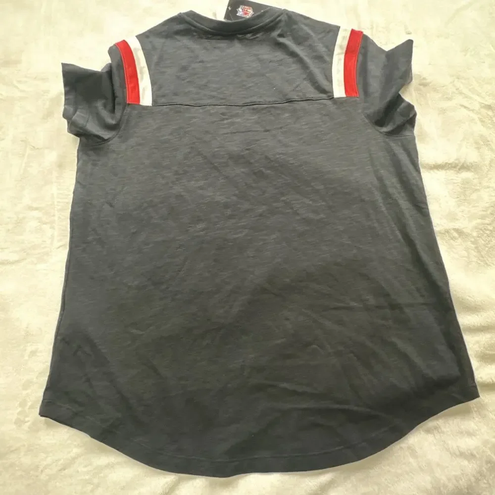Nike Atlanta Falcons T Shirt Women's‎ Large Black Graphic 1966 Logo NFL Football
